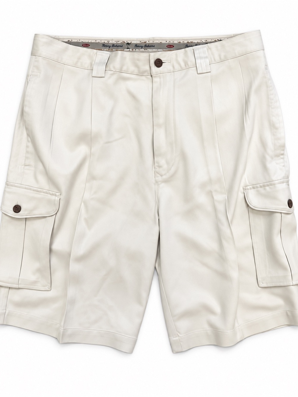 Tommy Bahama 100% Silk Cargo Shorts – Men’s Size 34